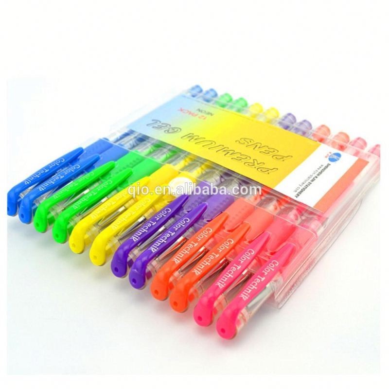 

Set Alat Tulis Promosi Kantor dan Sekolah Termasuk Glitter/Metalik dan Pena Tinta Gel Warna Neon dengan Kemasan Pvc