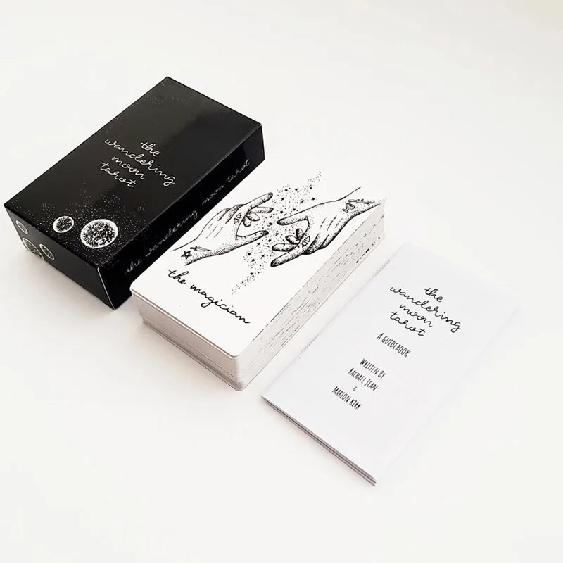 12*7cm The wandering moon tarot Card Game