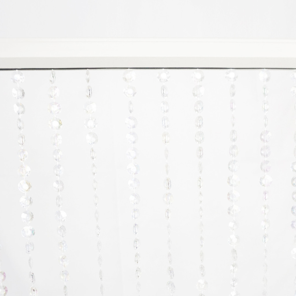 Tirai Kristal Manik Manik Raintai Crystal Curtain Dekorasi Pintu Jendela Bdp