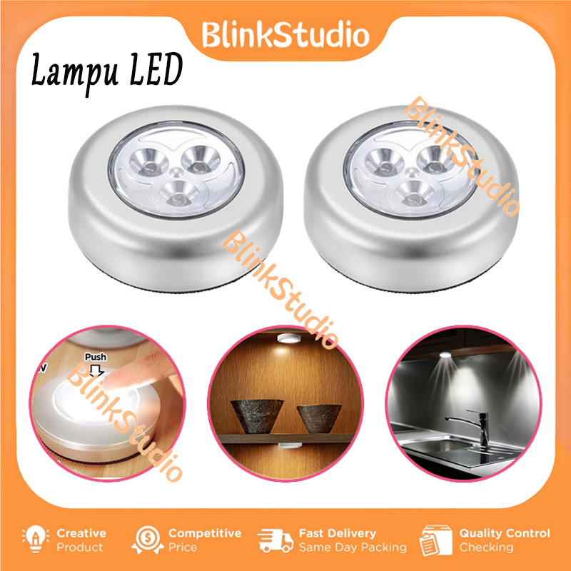 Click Touch Lamp / Lampu Emergency Tempel LED