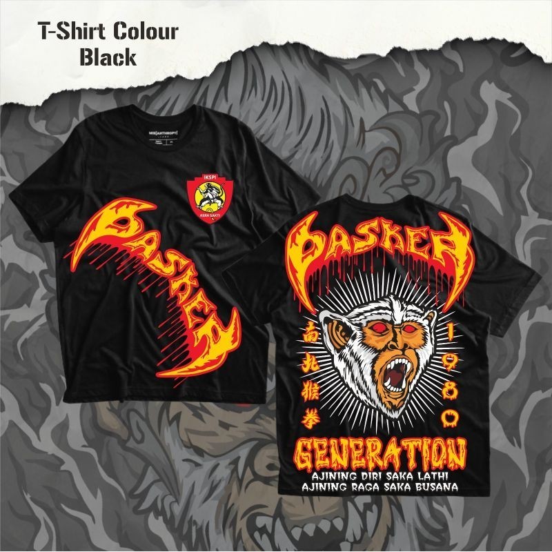 Kaos IKSPI Kera Sakti Pasker Generation Kuning Ajining Diri Saka Lathi Ajining Raga Saka Busana Moti