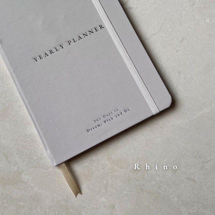 

ANDMA Yearly Planner 2024 One Year Planner Hard Cover by peulanopapers - RHINO