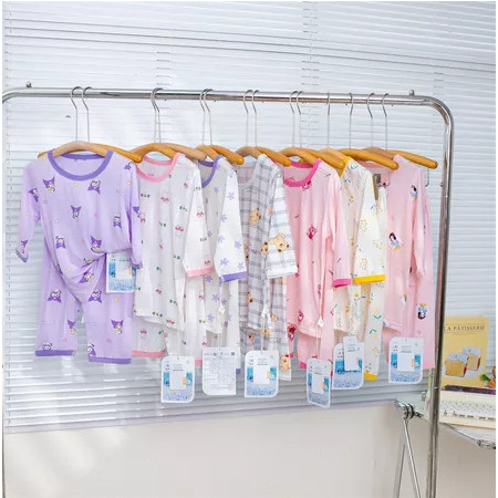 RYUBABY/TENCEL PAJAMAS ANAK/CARTOON TENCEL PAJAMAS