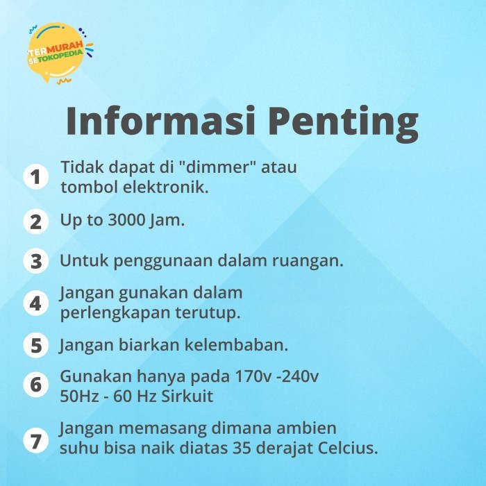 Bohlam Lampu 2U PLC OMI 20 Watt Hemat Energi Cool Daylight Putih