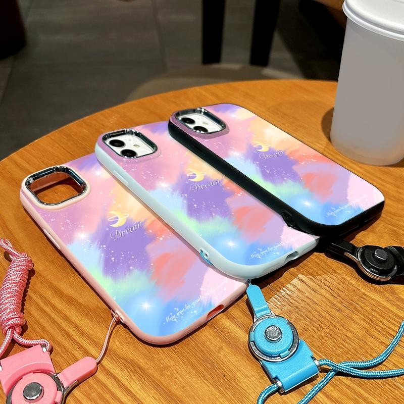 Casing For Samsung A32 5G A34 M32 Oval Plating Lens Beautiful Color Kesing Hp Murah