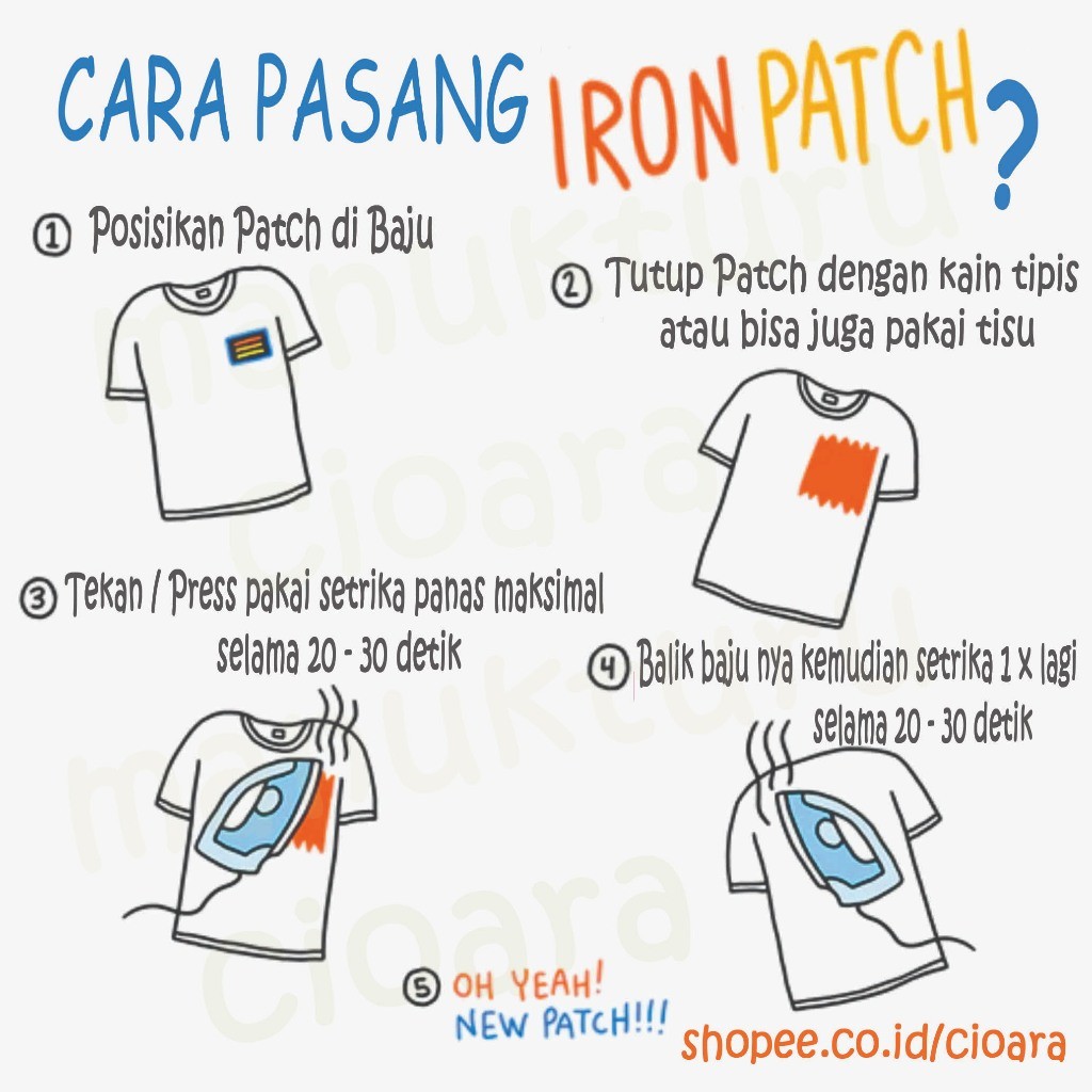 Bordir Iron Patch StoneIsland