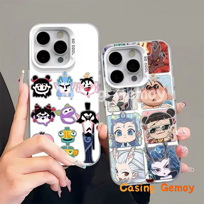 Ne Zha versi kartun,Kotak Keras Matte Premium Compatible for XIAOMI;RedMi Casing Ponsel,9A 12C 10C 9