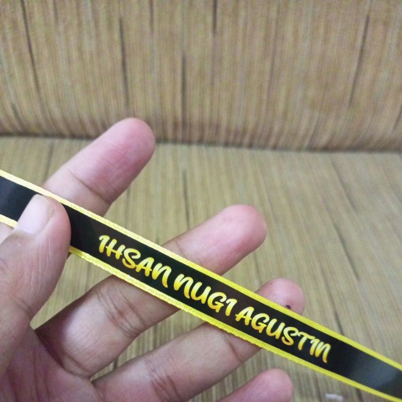 Selempang nama boneka wisuda Selempang Wisuda