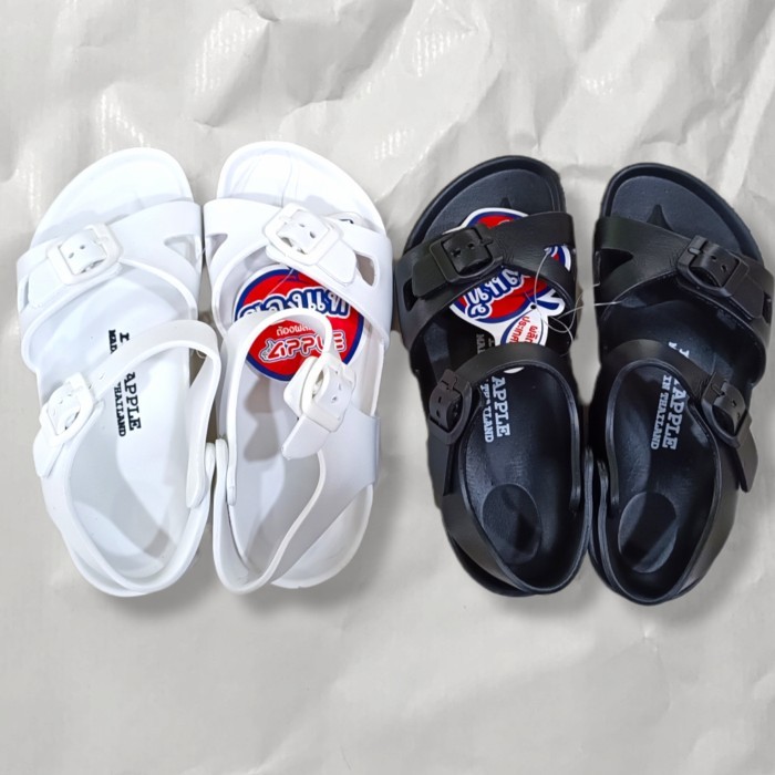 *TERLARIS* Sepatu Sandal Red Apple BG 2566 original Thailand untuk anakanak  Hitam, 34 COD