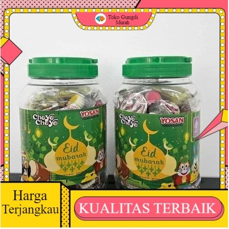 

KALENG || Yosan Choyo Choyo Cokelat Coklat Jajanan Jadul kemasan Toples 400 Gr