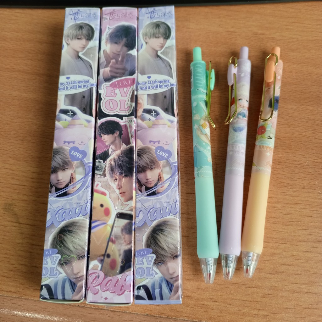 

Pulpen Gel 0.5mm Ballpoint Karakter Lucu