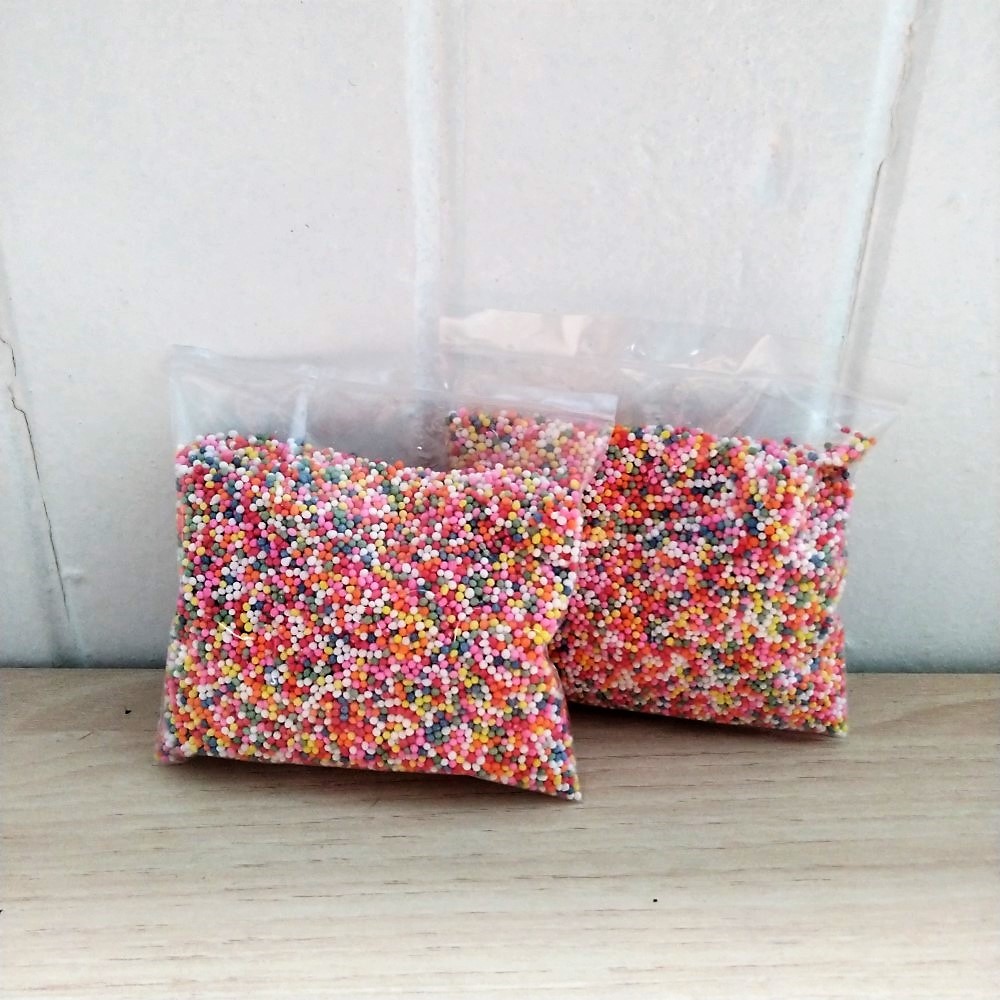 

pekanbaru / Sprinkle Manik Manik Rainbow Repack 100gr