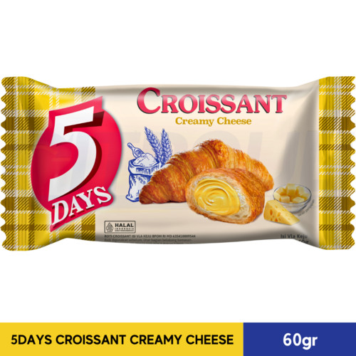 

5DAYS CROISSANT CREAMY CHEESE 60gr