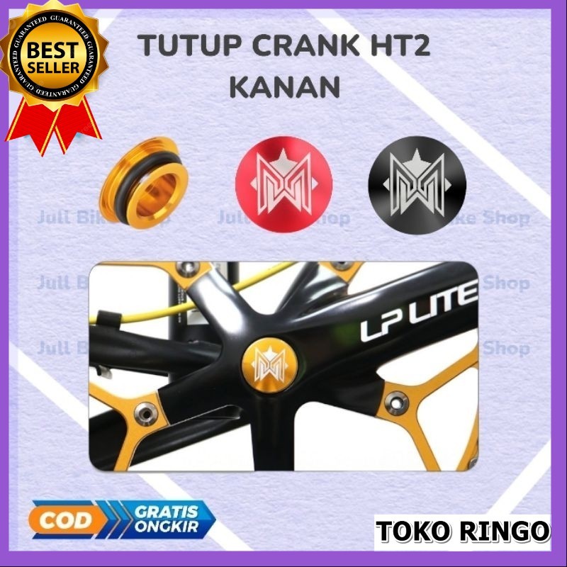 Penutup crank HT2 MZYRH Litepro kanan alloy tutup hollowtech sepeda mtb HT 2 MEROCA