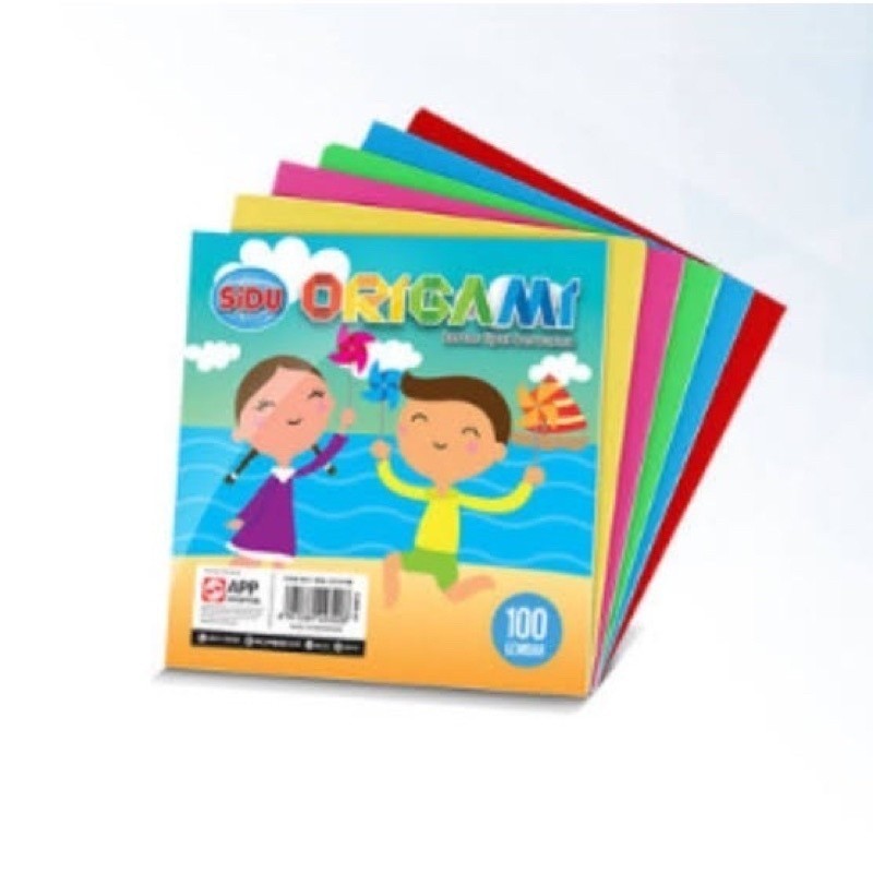

HKP Kertas Lipat Origami Kecil Sidu Warna Warni (1 Pack)
