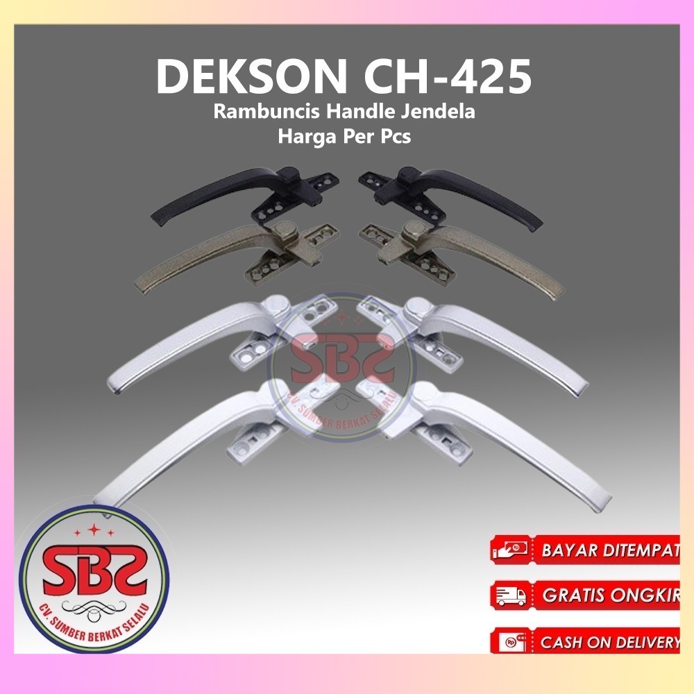 DEKSON Rambuncis Handle jendela - RAM BUNCIS - RAMBUNCIS - Dekson CH425 - Rambuncis Jendela Handle J