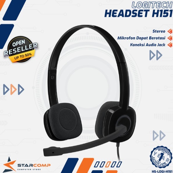 Logitech H151 Stereo Headset H 151