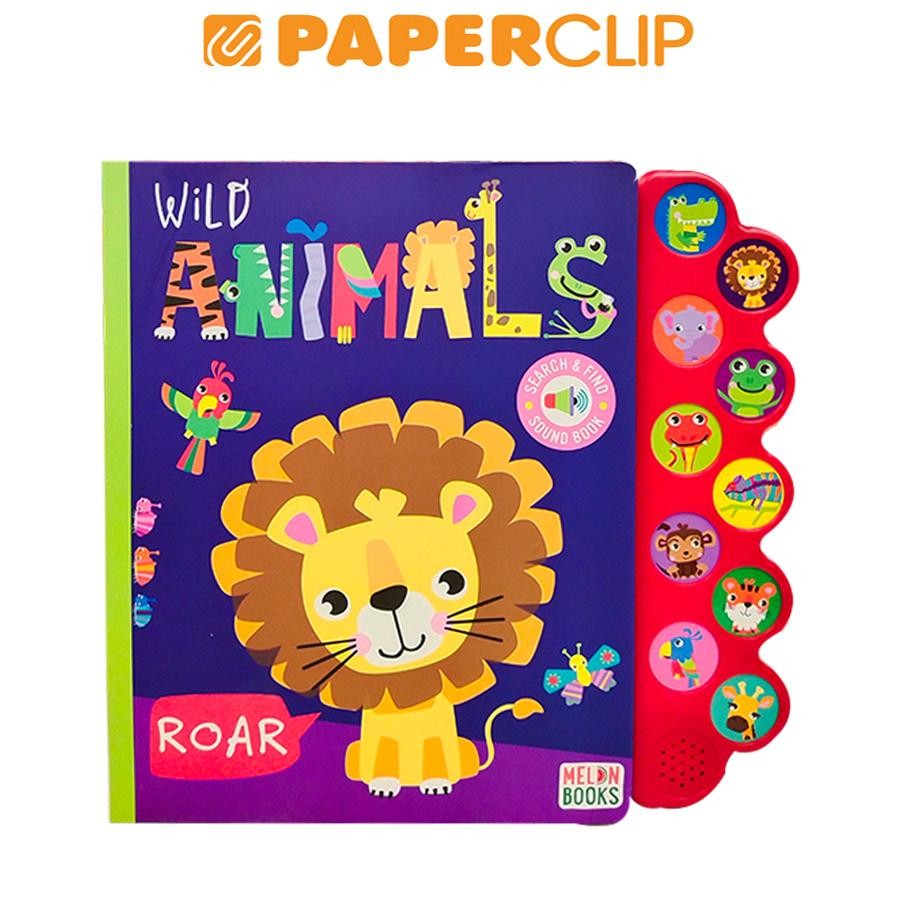 SOUND BOOK - WILD ANIMALS