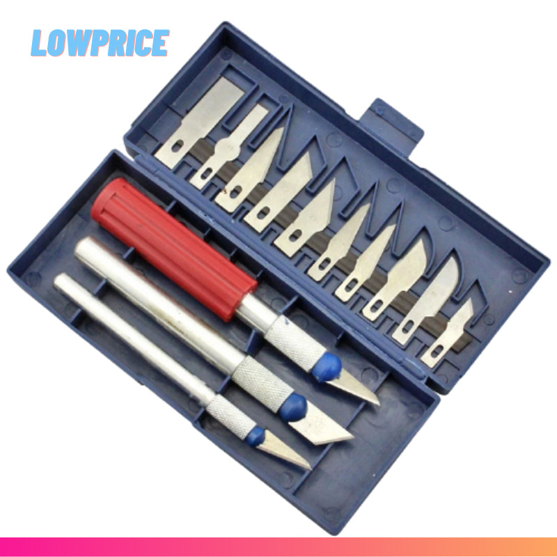 

COD TERMURAH 13 In 1 Set Pisau Cutter Alat Ukir Seni Pahat Kayu Dengan 3 Handle Pisau - Pisau Kertas - GROSIR PROHEX - FREE ONGKIR - CUCI GUDANG - SALE