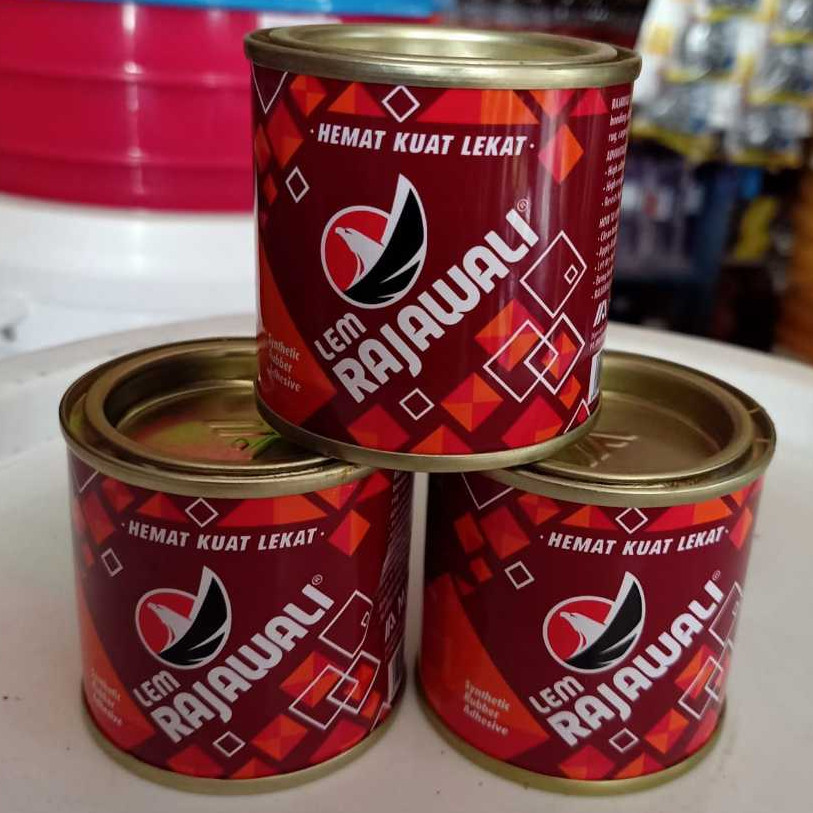 

Lem Kuning Rajawali asli 70 gram aibon cocok untuk Lem Sandal Sepatu atau Karet