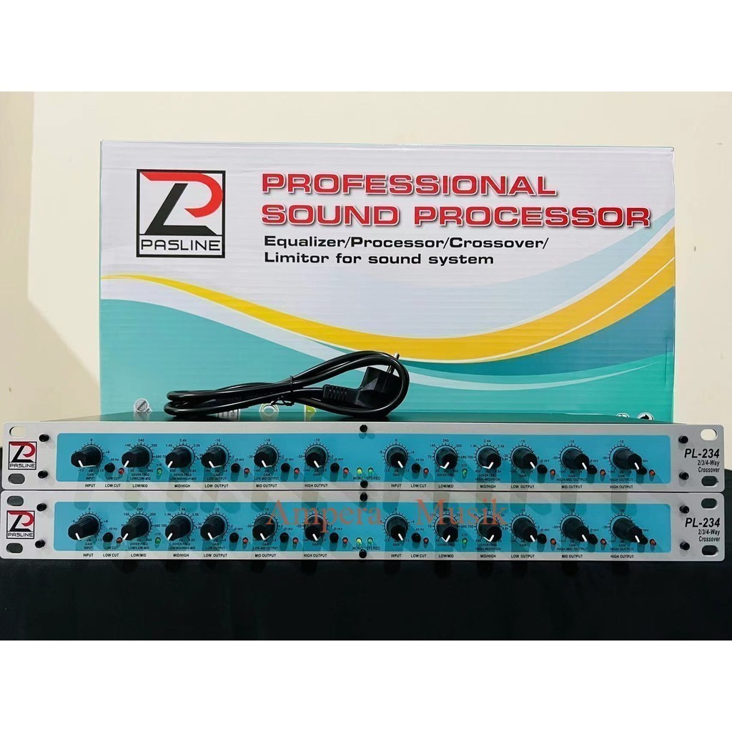 PASLINE  PL-234  CROSSOVER PL234 / PL 234  2/3/4 Way