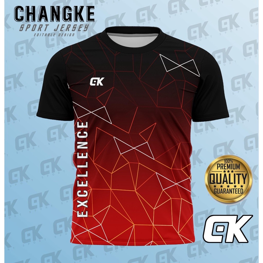 COD ATASAN & STELAN BAJU OLAHRAGA PRIA/WANITA BAJU BADMINTON BAJU VOLI PAKAIAN OLAHRAGA DEWASA PRINT