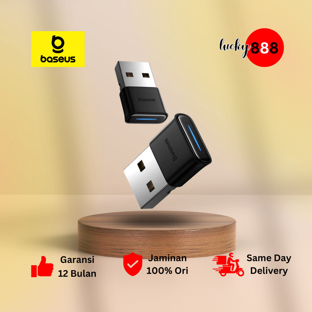 BASEUS Wireless Adapter Computer Dongle Receiver Bluetooth 5.0 BA04