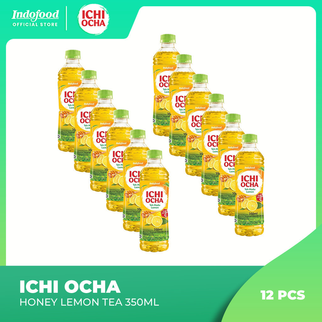 

ICHI OCHA Honey Lemon 350ml x 12 pcs