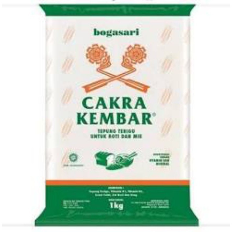 

Tepung Terigu Cakra Kembar 1kg