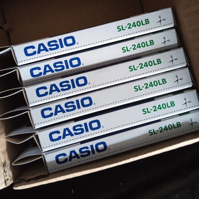 

Calculator Pocket merk CASIO SL240LB 14 digits