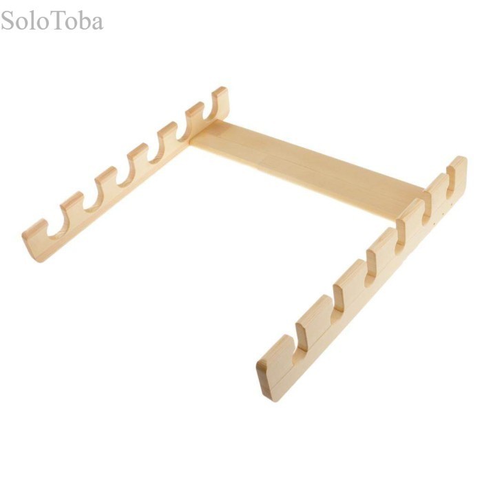 

LazaraHome Kayu Tongkat Pancing Pemegang Dinding Rak Joran Gantungan murah