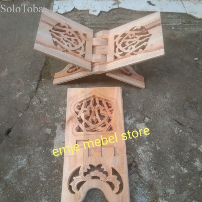 

rekal iqro meja lipat kayu meja ukir mahoni murah
