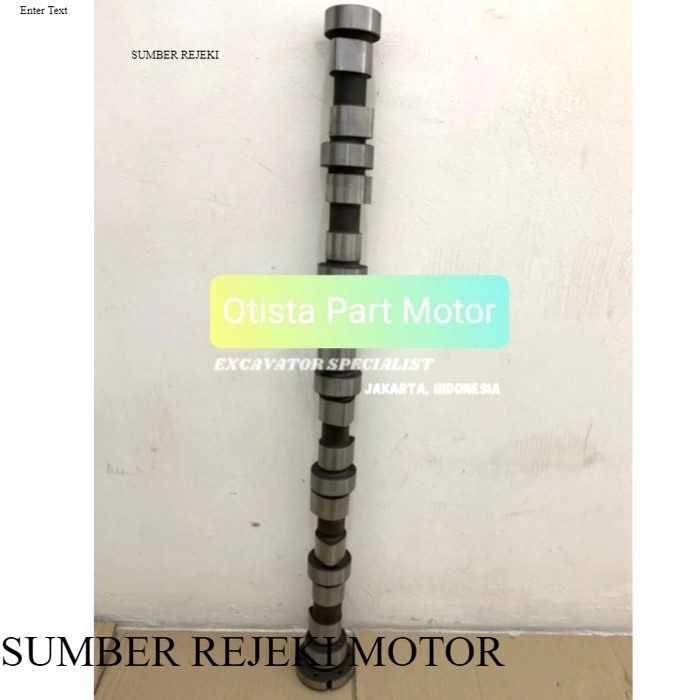 NOKEN AS CAMSHAFT KOMATSU 6D107 PC200-8 PS200 8 KOMATSU