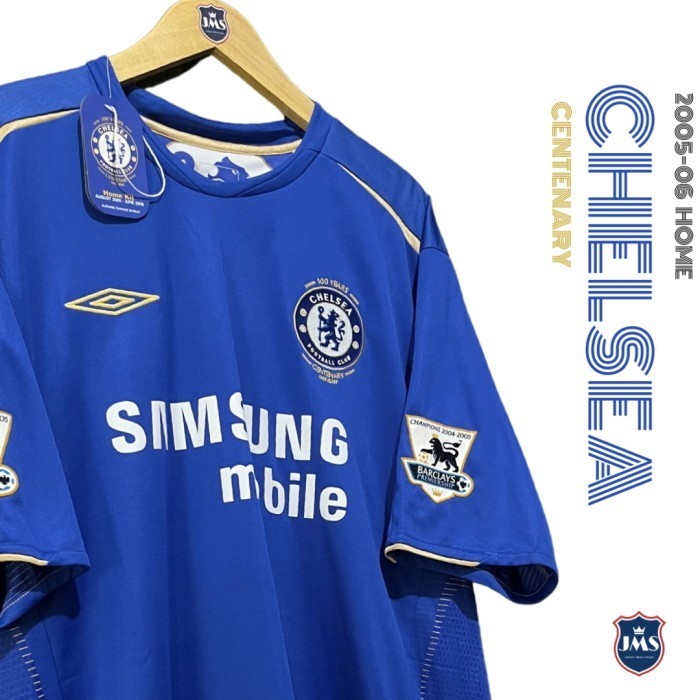 2005-06 CHELSEA CENTENARY HOME SHIRT MAKELELE #4 (BNWT) XXL