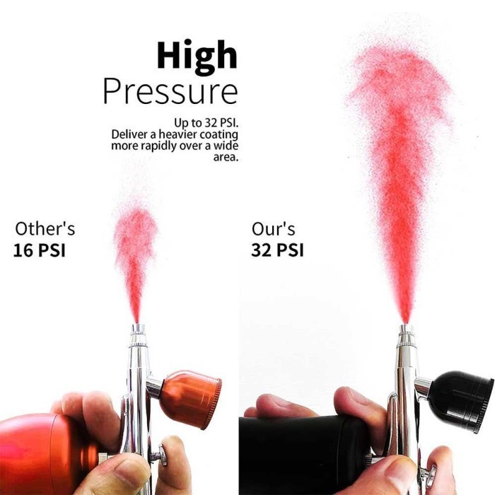 

PROMO!! -AIRBRUSH Portable Elektrik Pen Air Brush MODEL KIT 32PSI 800mAh