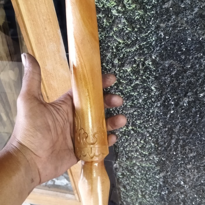 warangka sken tombak ukuran sedang