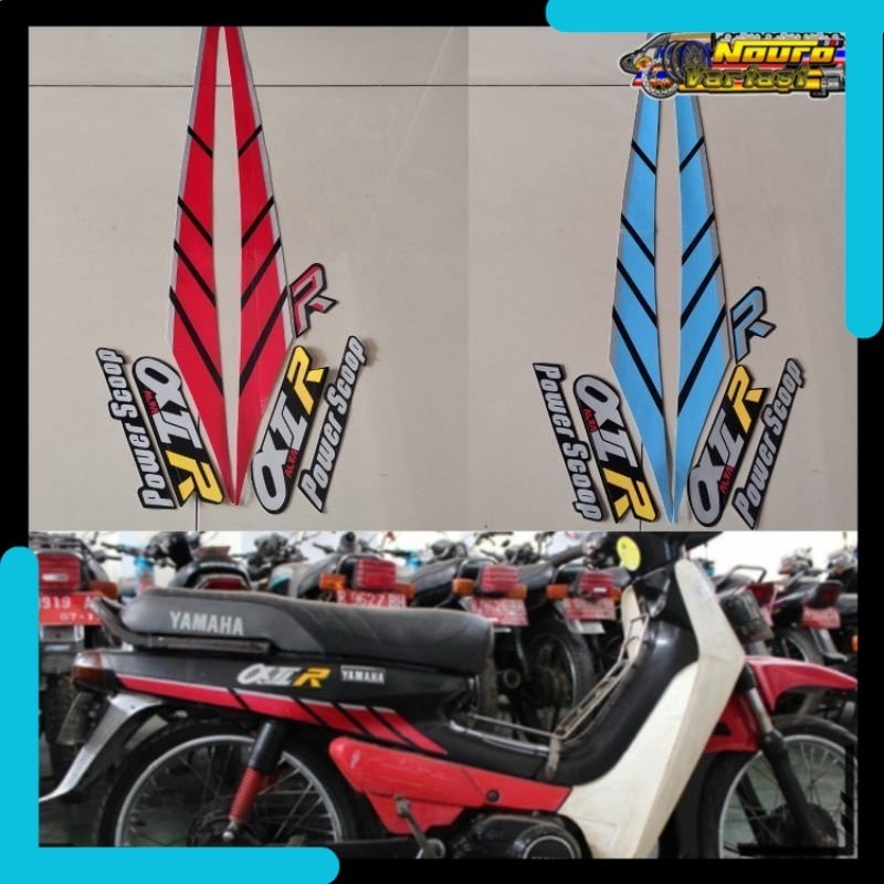 STRIPING YAMAHA ALFA 2R 1991 1992 LIST BODY BERKUALITAS mantap nazia