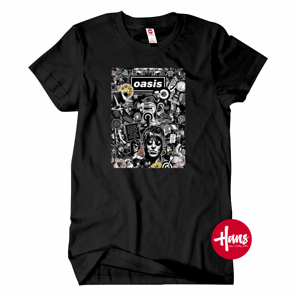 Kaos Oasis / Kaos Band / Kaos Band Premium/ Tshirt Oasis / Tshirt Oasis Premium/ Tshirt Premium/ Kao