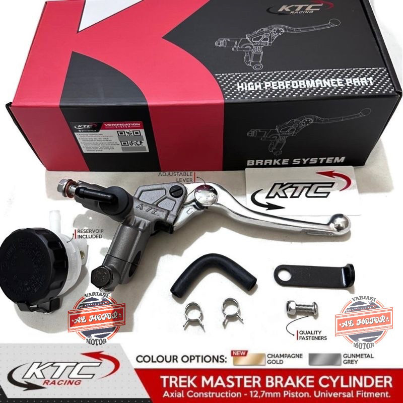 Master Rem KANAN Ktc Racing Trek Trex axial Brake Cylinder 12,7 mm Aerox vario mio beat supra ninja 