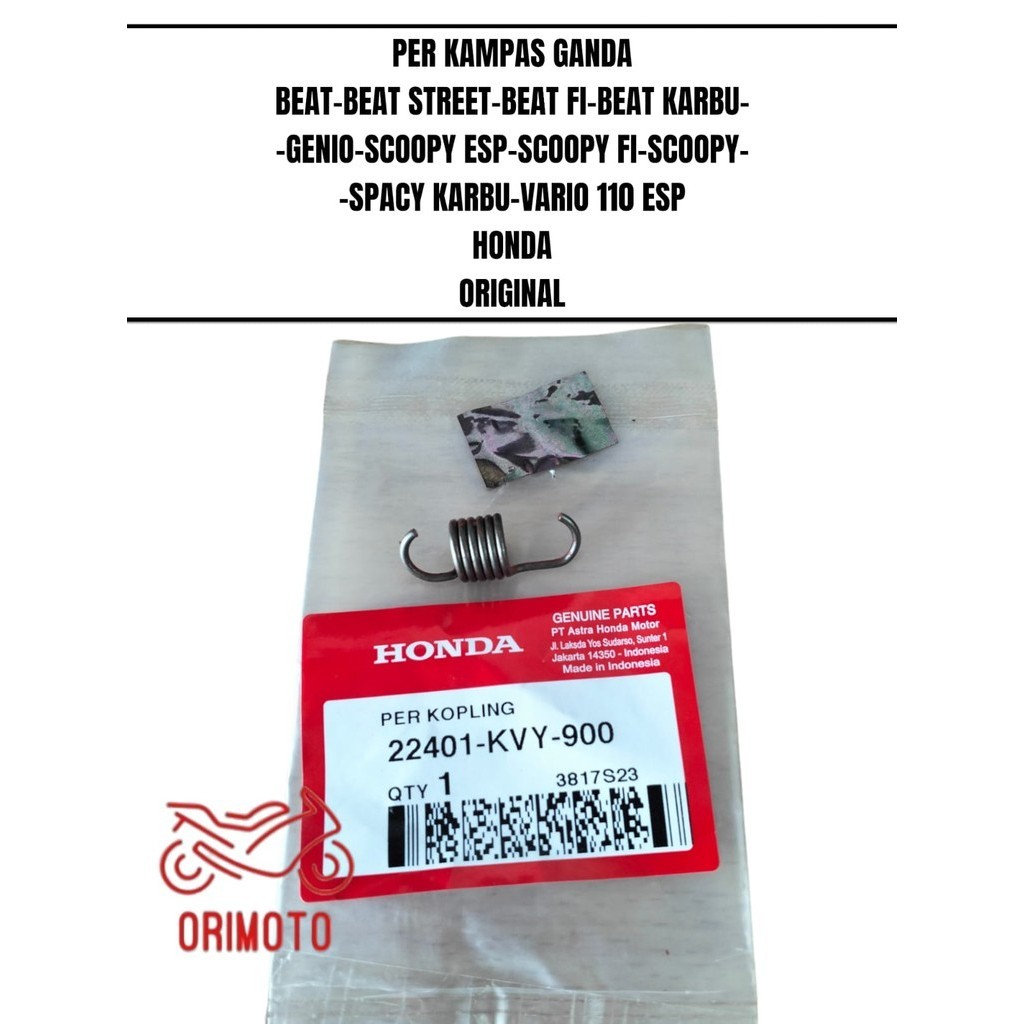PER PIR KAMPAS GANDA BEAT STREET FI KARBU GENIO SCOOPY ESP FI SPACY KARBU AHM 22401-KVY-900