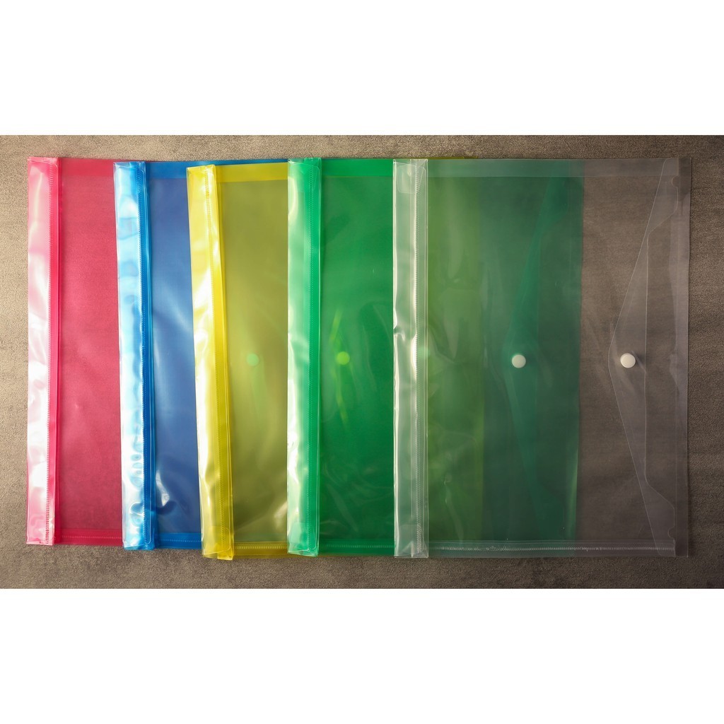 

(6pcs)Map Kancing Polos Folio