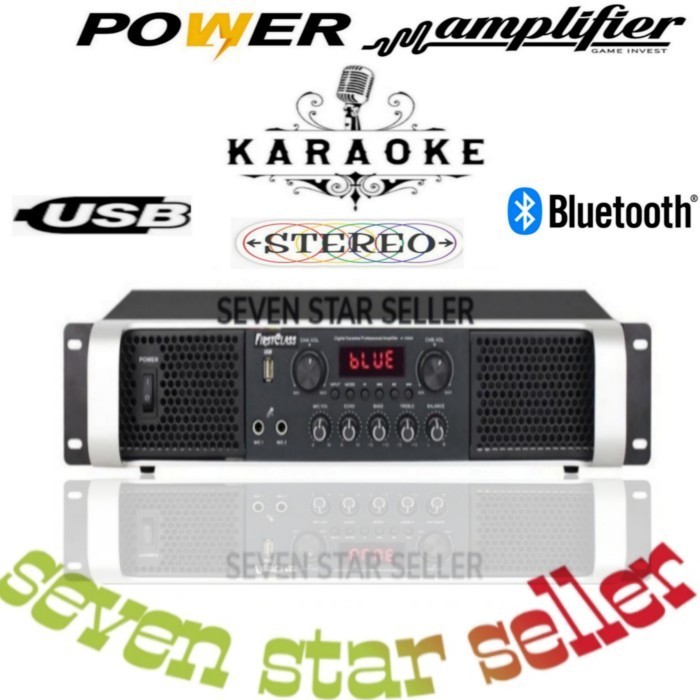 [cod] power amplifier karaoke firstclass USB bluetooth