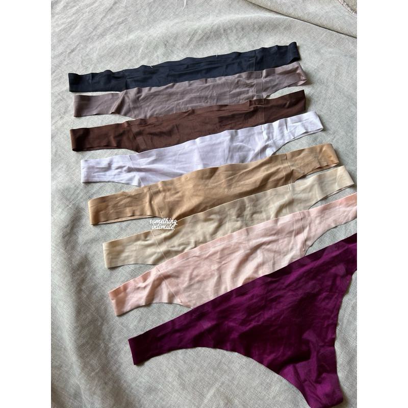 VANITY FAIR Nearly Invisible Thong / Panty Seamless Cheeky Gstring Semi Thong Seamless Panty Brief C