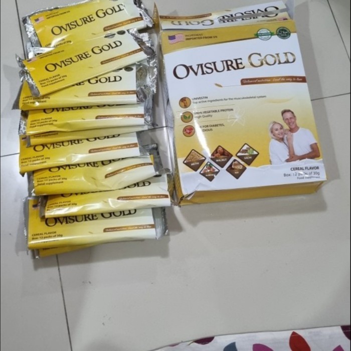 

OVISURE GOLD USA 3Sachet SUSU ATASI NYERI TULANG DAN SENDI