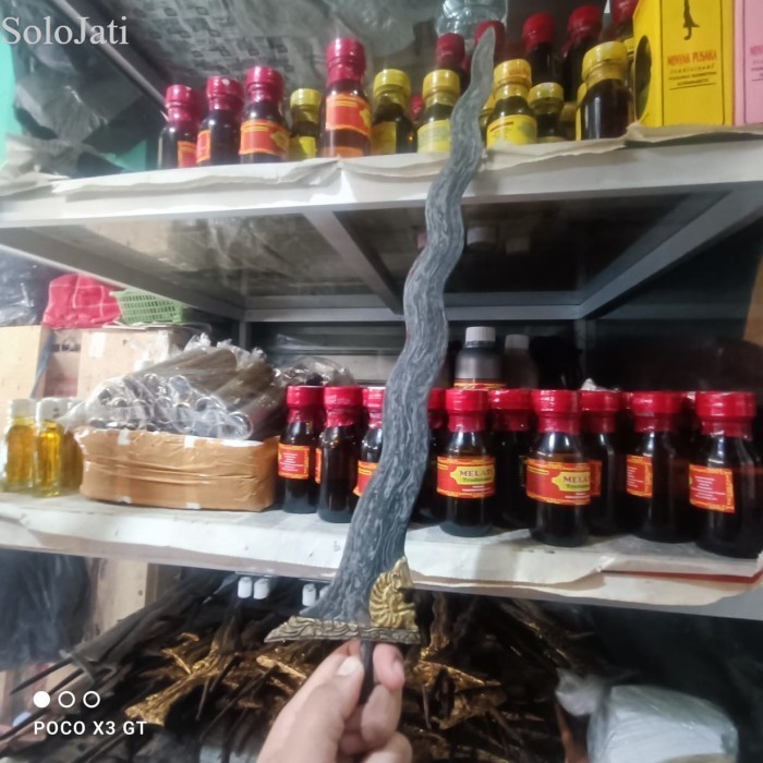 

keris sabuk inten pandito bersayap larmanga kinnatah sepuh majapahit b antik