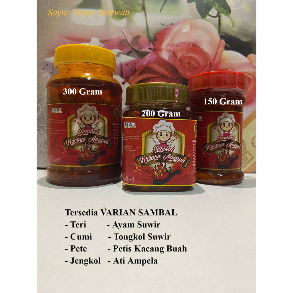 

Sambal Petir 150 Gram Extra Hot Sambal Bahan Alami Cocok Buat Segala Macam Makanan