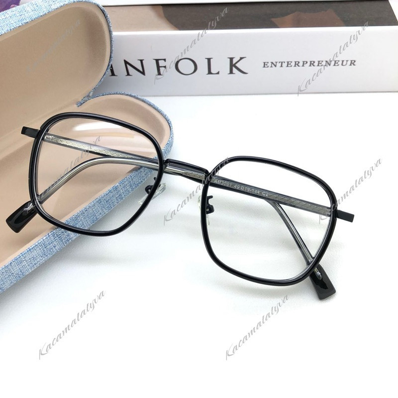 TERMURAH SE-SHOPEE - Frame 3061 kacamata pria &wanita kacamata anti radiasi kacamata minus KACAMATA 