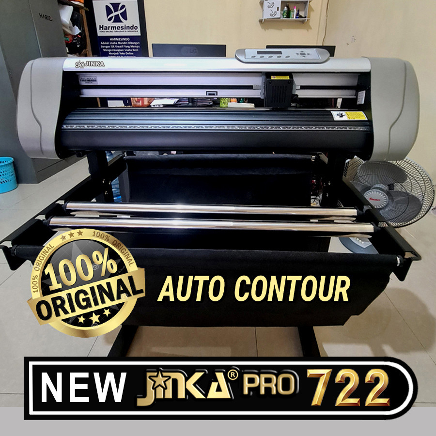 Mesin Cutting Sticker JINKA PRO 722 Auto Contour Cut / Printer Stiker Alat Cetak Pemotong Polyflex V