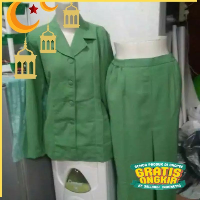 Seragam persit baju psh bsh muslim bahan siritex pusat dan semiwol/ buat lebaran idul fitri