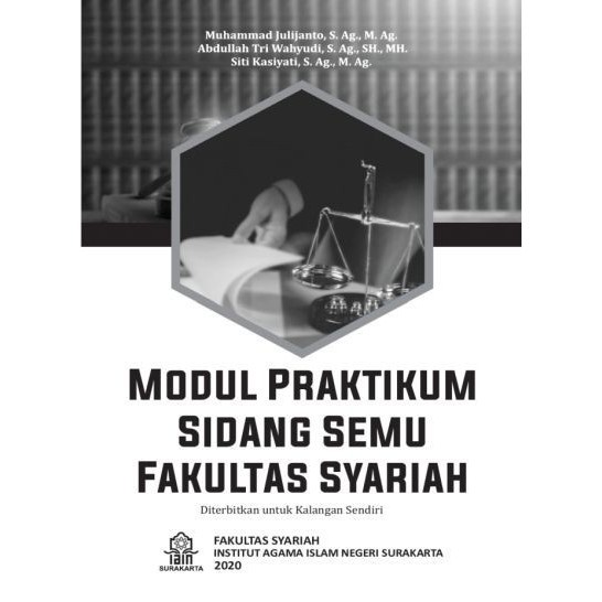 

MODUL PRAKTIKUM SIDANG SEMU Fakultas Syariah 2020